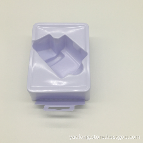 vacuum formed packaging white plastic blister tray